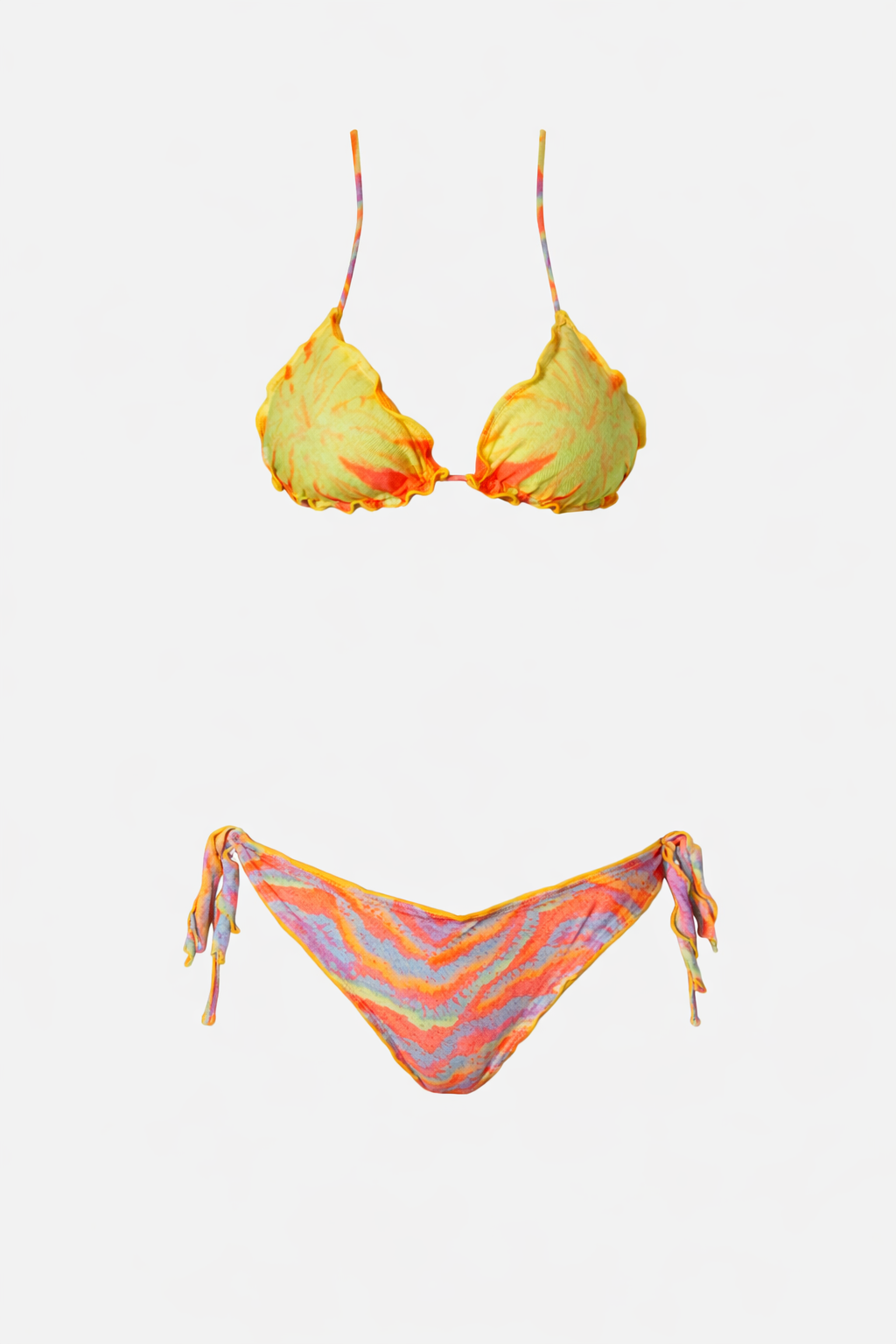 F**K - Bikini triangolo WAVES con slip regolabile donna