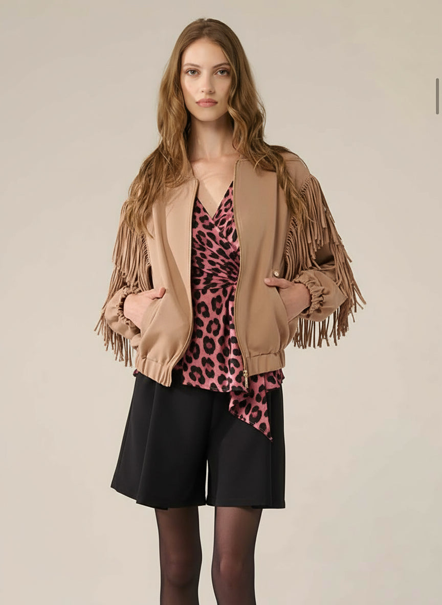 JE-NE - Shorts con cintura donna