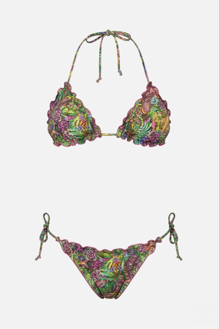 4GIVENESS - Bikini triangolo con slip regolabile KARMA SOUL donna