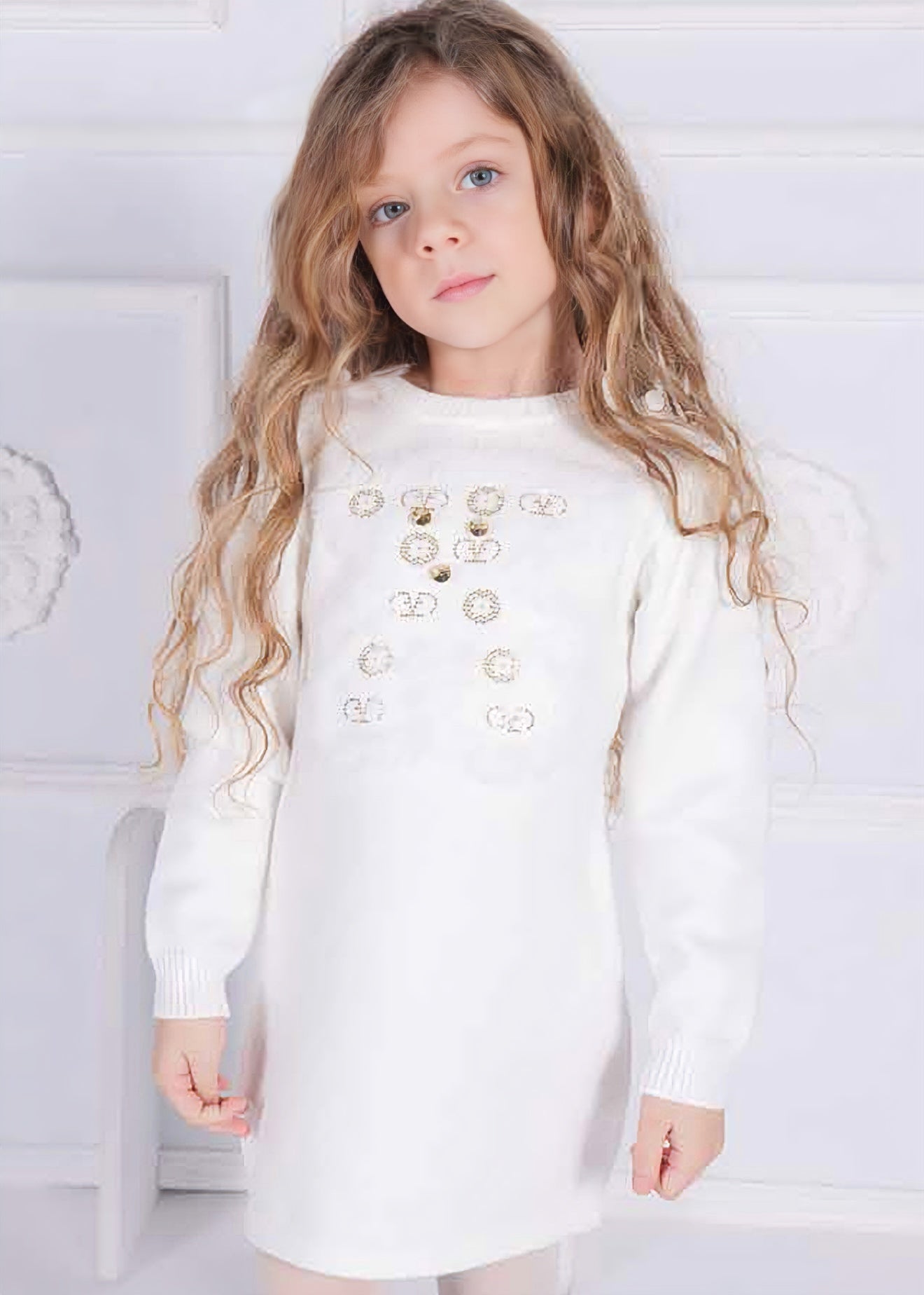 FUN FUN - Vestito in lana bambina