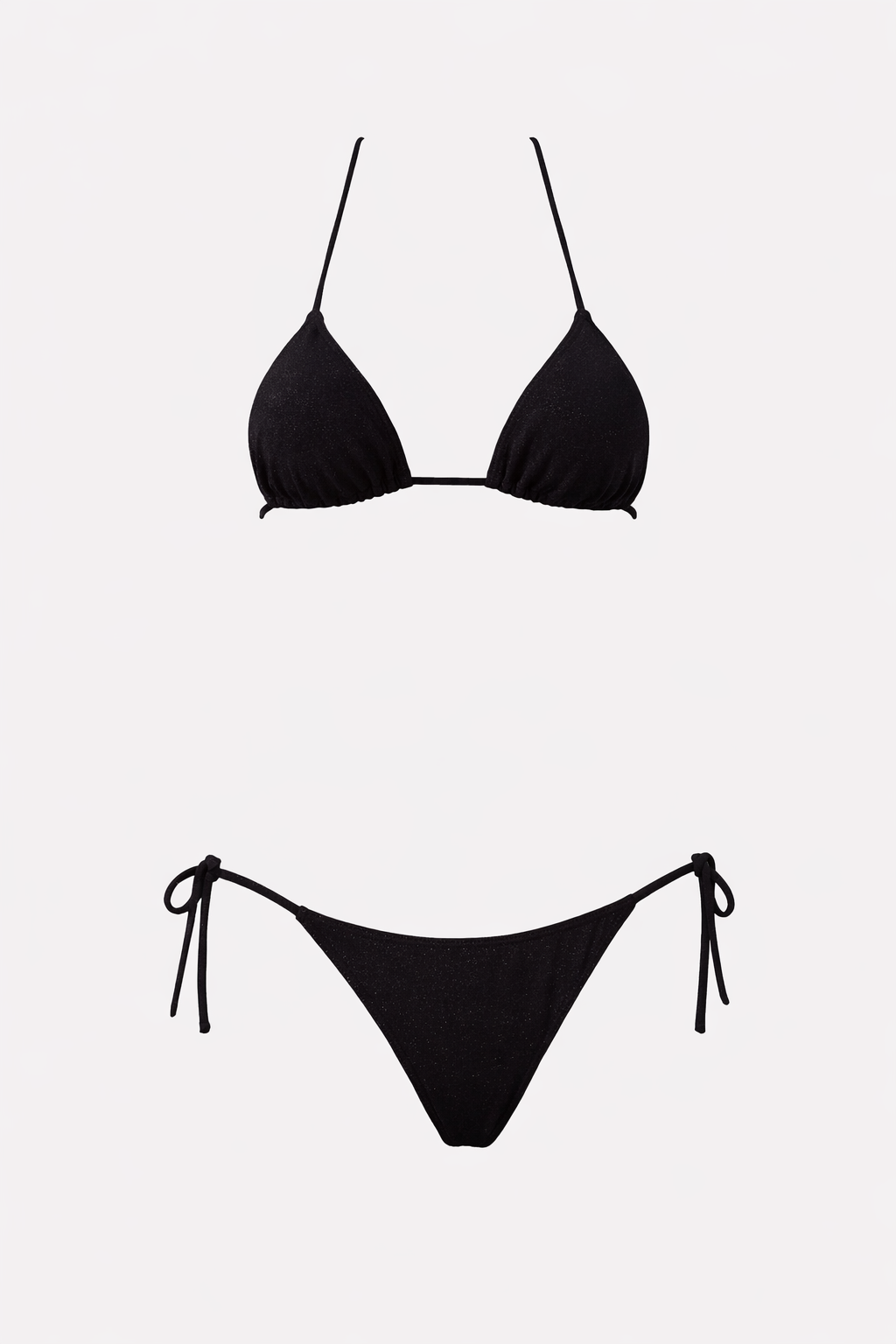 4GIVENESS - Bikini triangolo con slip regolabile LUREX donna