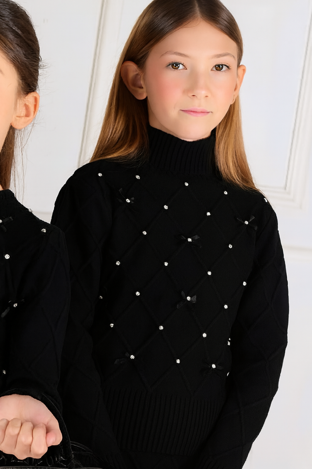 FUN FUN - Maglia dolcevita in lana bambina