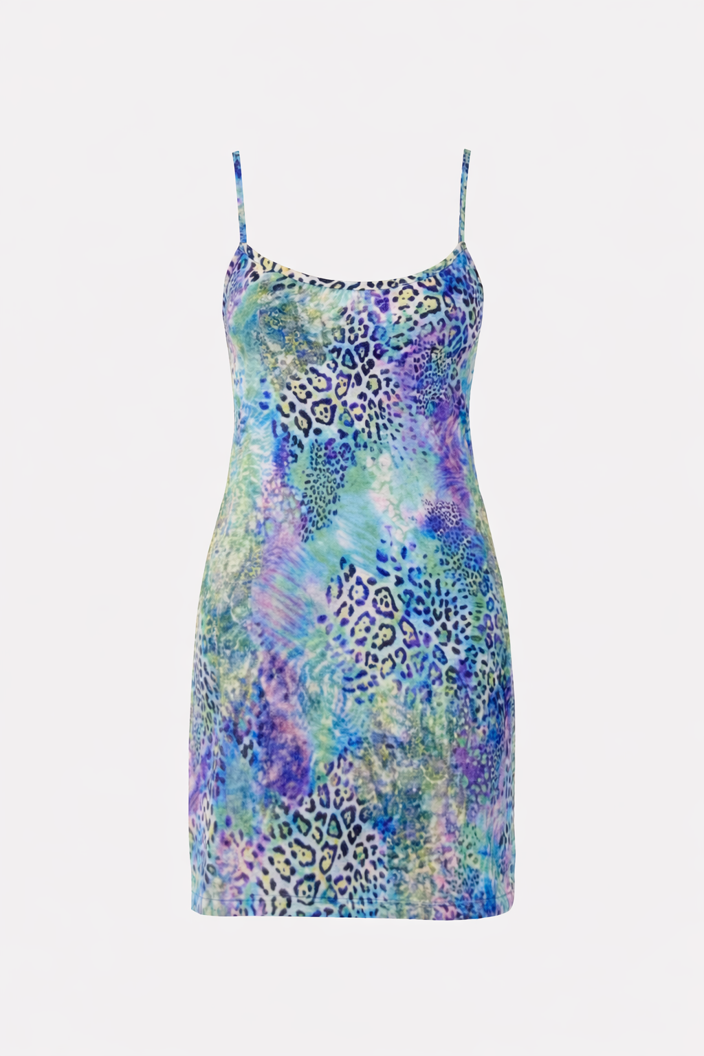 4GIVENESS - Vestito corto PATCH ANIMALIER donna