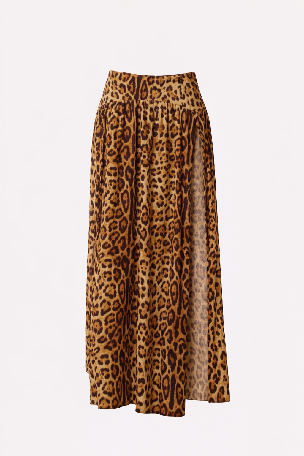4GIVENESS - Gonna lunga LEOPARD RESORT donna