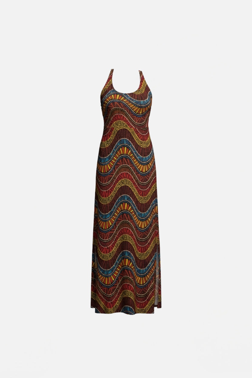 4GIVENESS - Vestito lungo KENYA donna