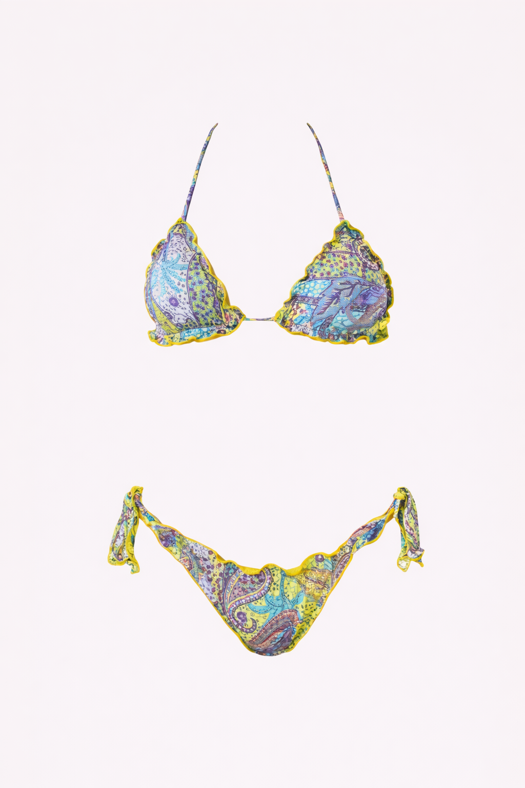 4GIVENESS - Bikini triangolo con slip regolabile CACHEMIRE PASTEL donna