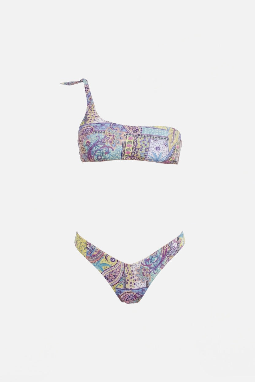4GIVENESS - Bikini top con slip fisso CACHEMIRE PASTEL donna