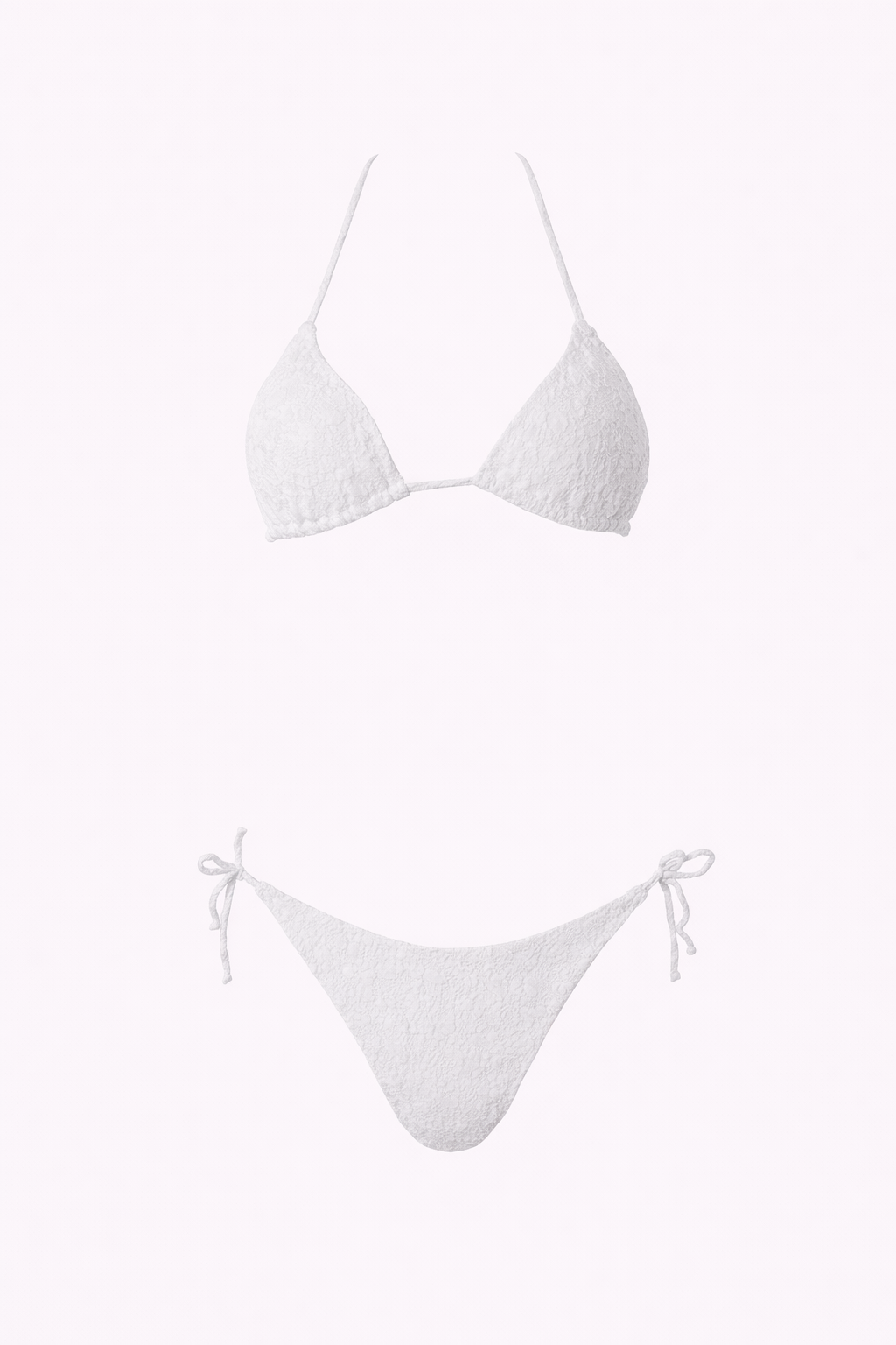 4GIVENESS - Bikini triangolo con slip regolabile MACRAME' donna