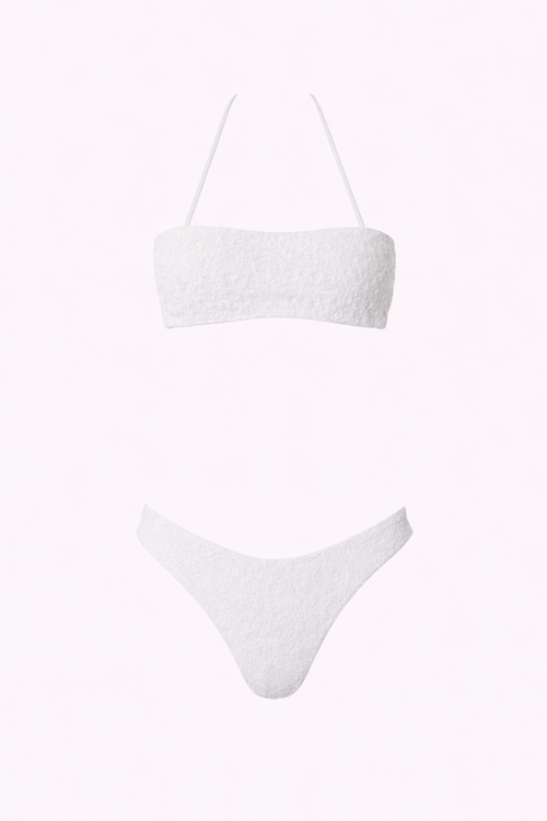 4GIVENESS - Bikini fascia con slip fisso MACRAME' donna