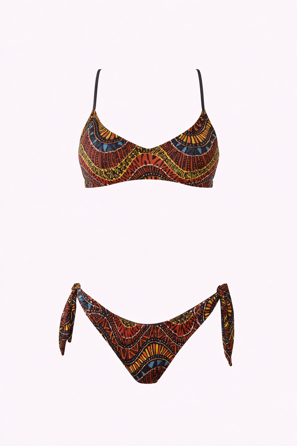 4GIVENESS - Bikini top con slip regolabile KENYA donna