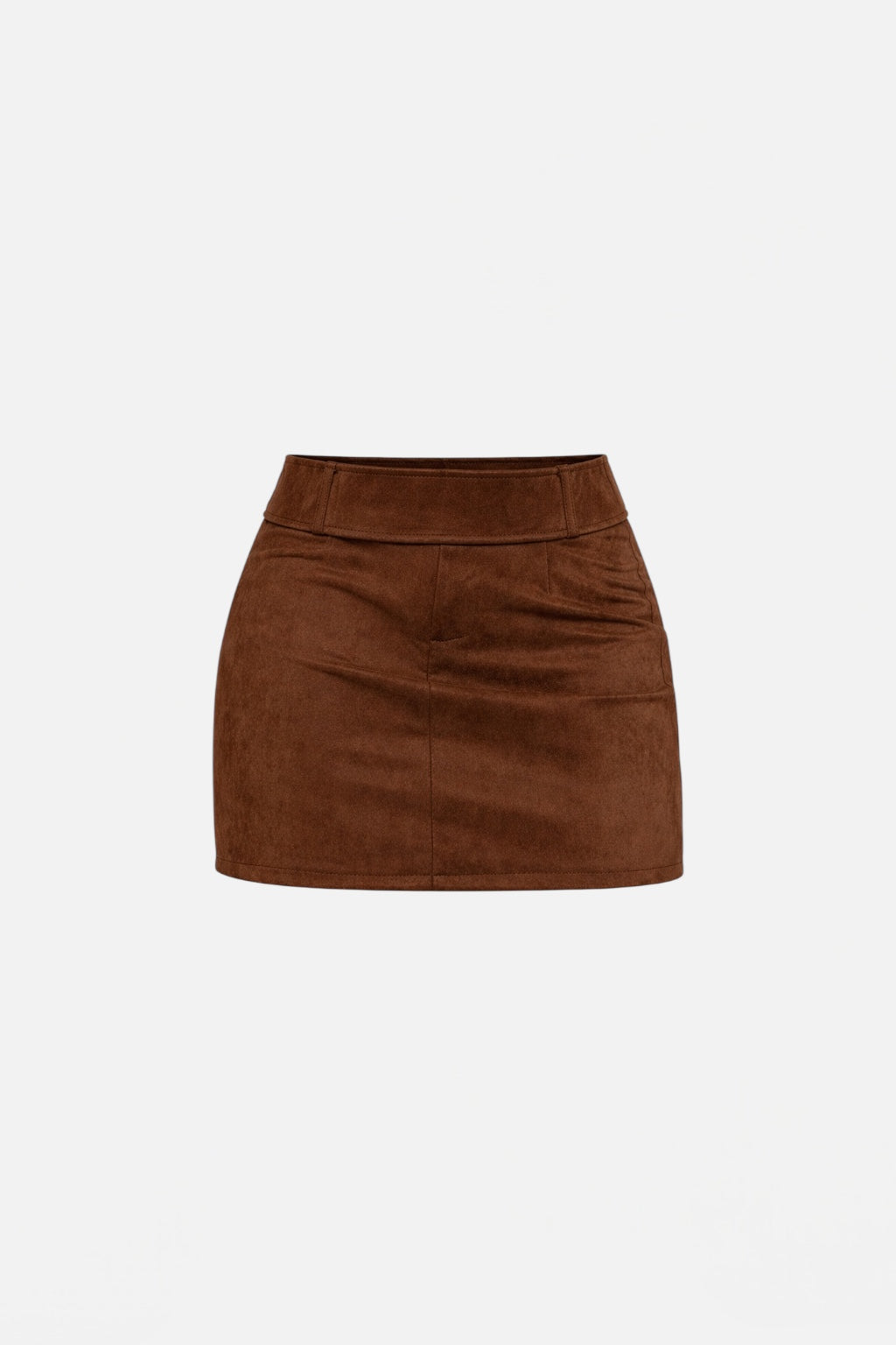 AN-AIM - Gonna in camoscio donna