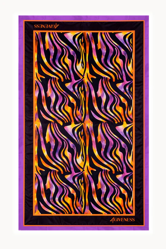4GIVENESS - Telo mare HYPNOTIC ZEBRA