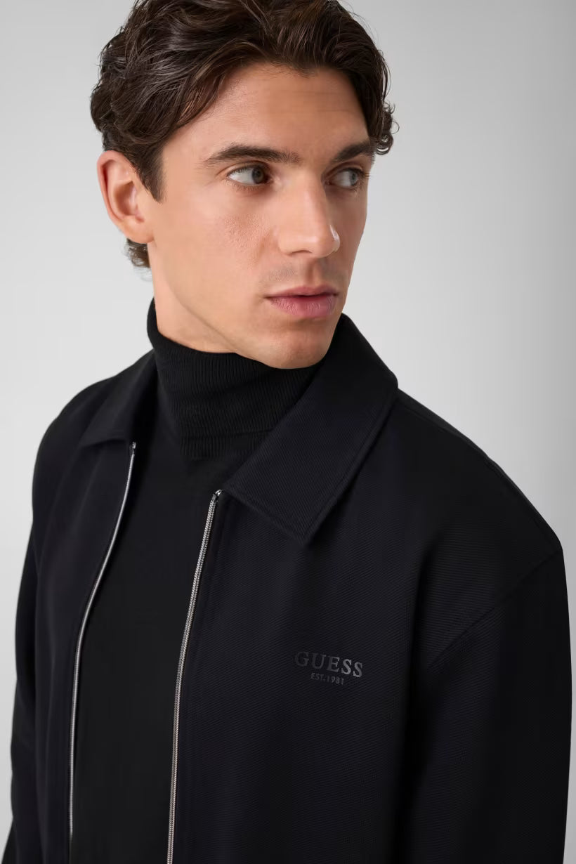 GUESS - Giacca con logo in rilievo uomo
