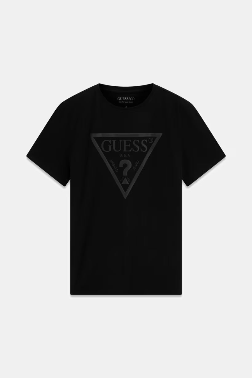 GUESS - T-shirt con logo stampato uomo