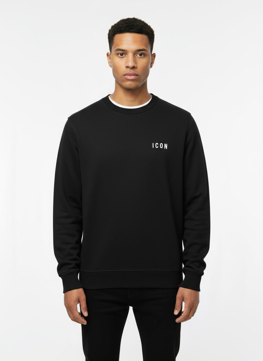 ICON - Maglioncino con mini logo uomo