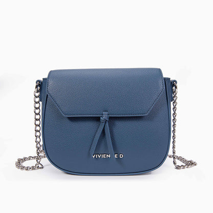 VIVIENNE D -Mini bag basic blu