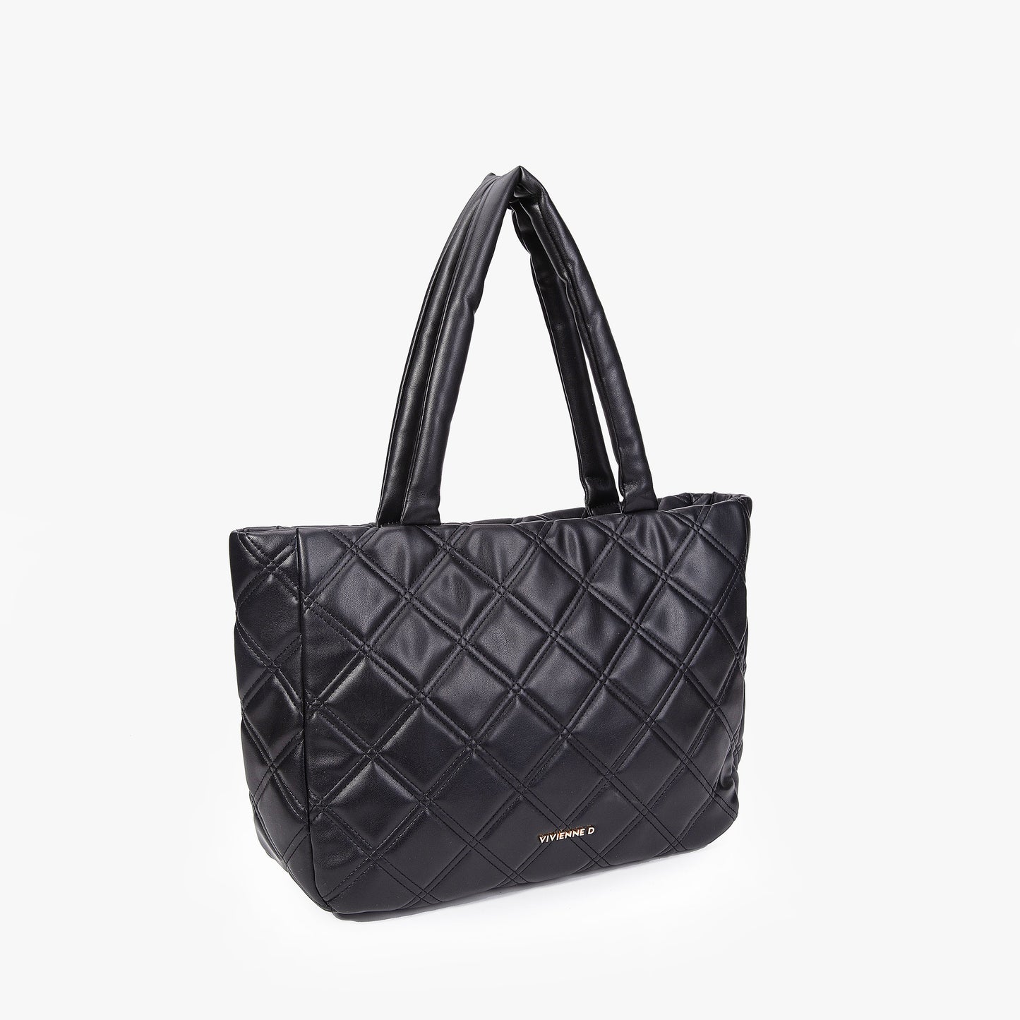 VIVIENNE D - Shopper soft nera