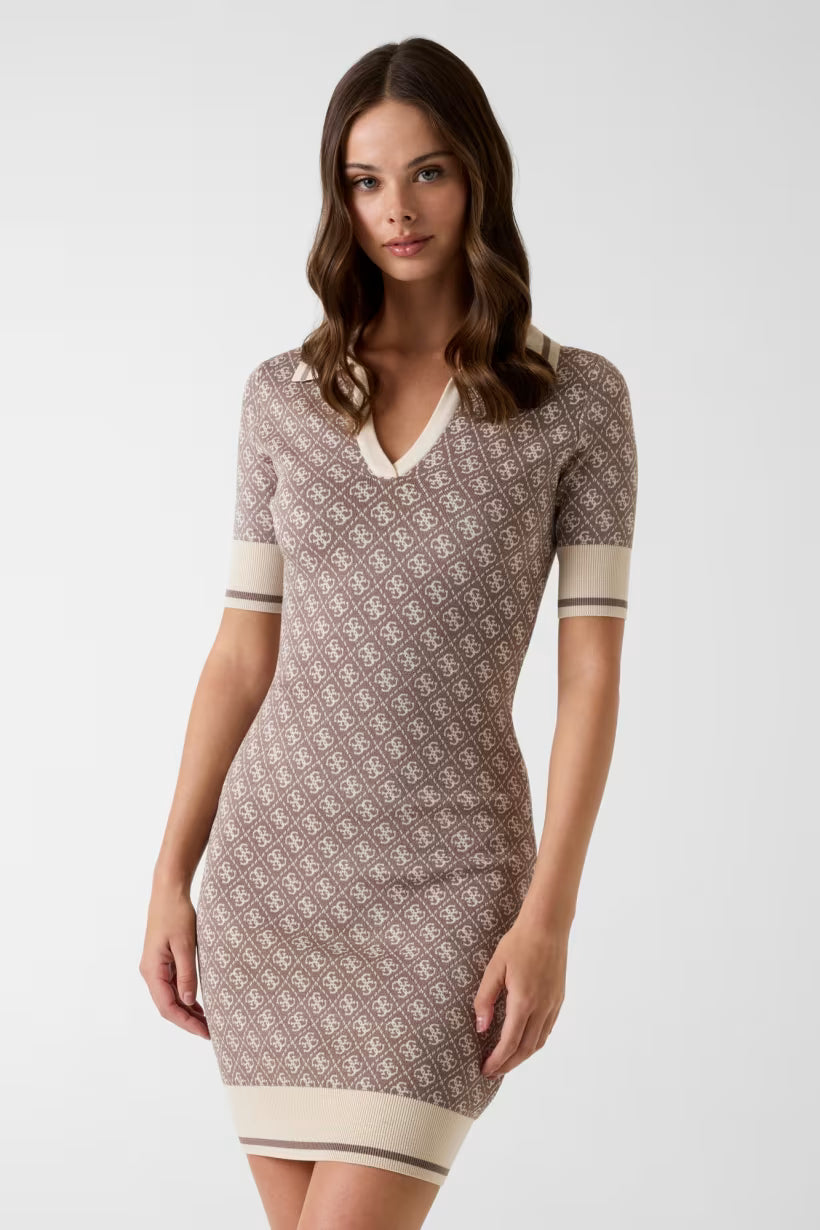 GUESS - Vestito logato 4G donna