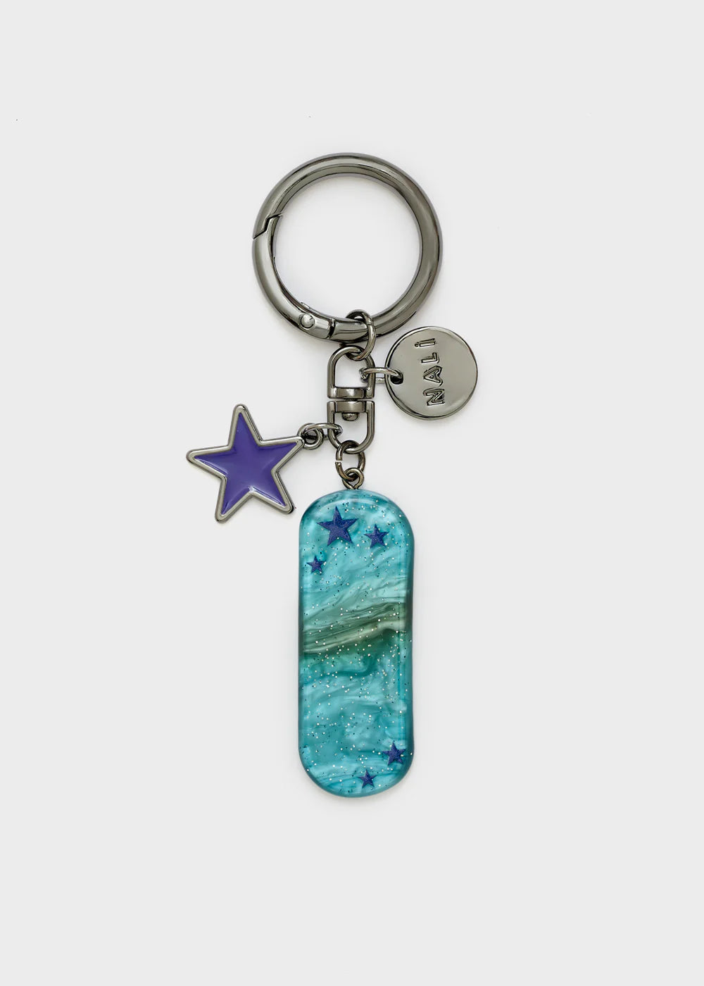 NALI - Portachiavi LETTERA con charms