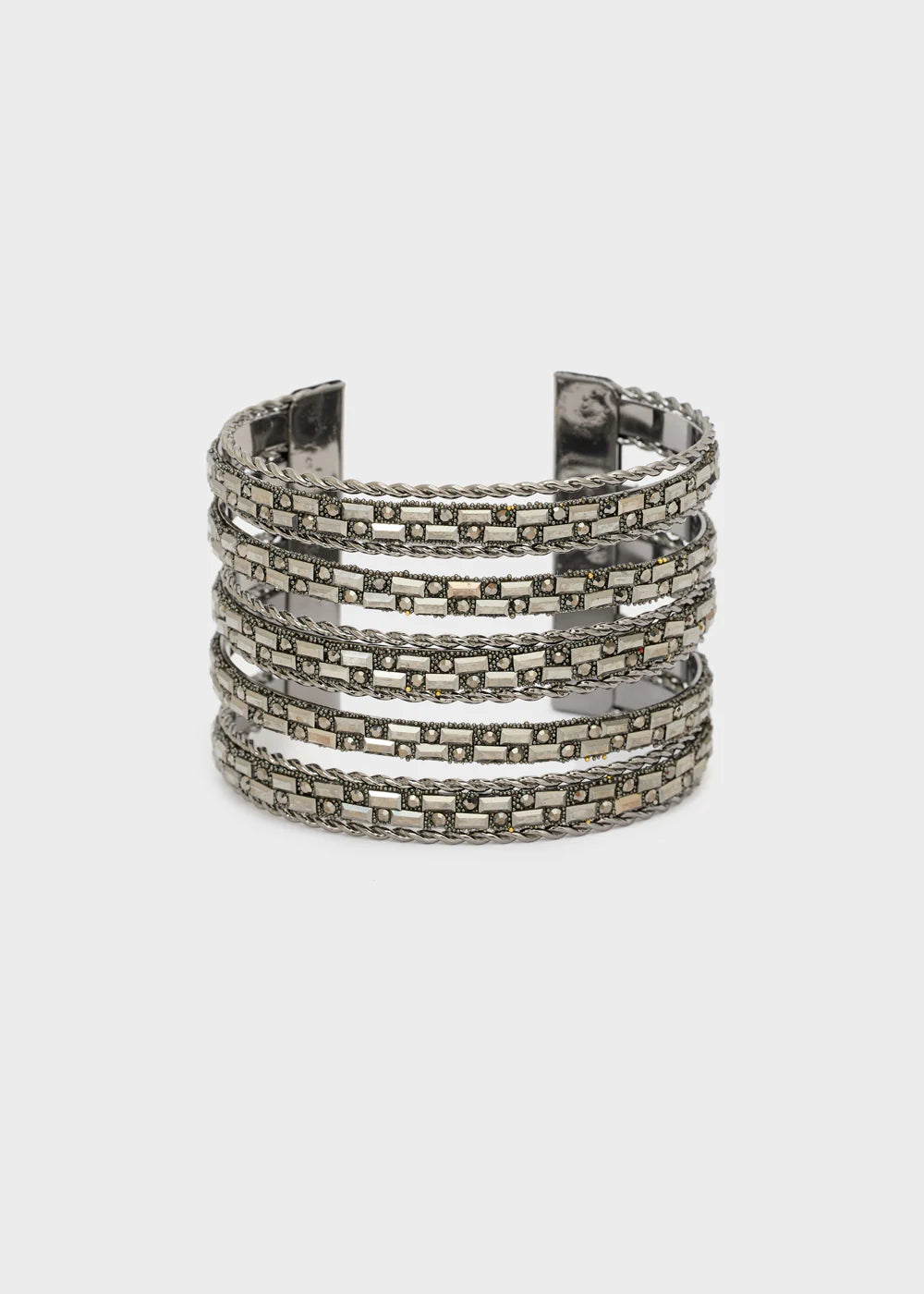 NALI - Bracciale MAIA aperto in strass donna