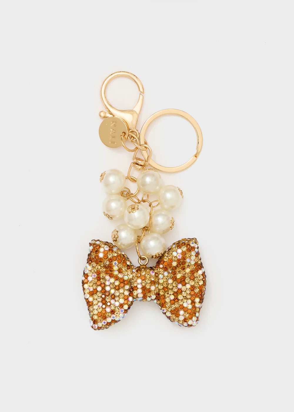 NALI - Portachiavi FIOCCO in strass