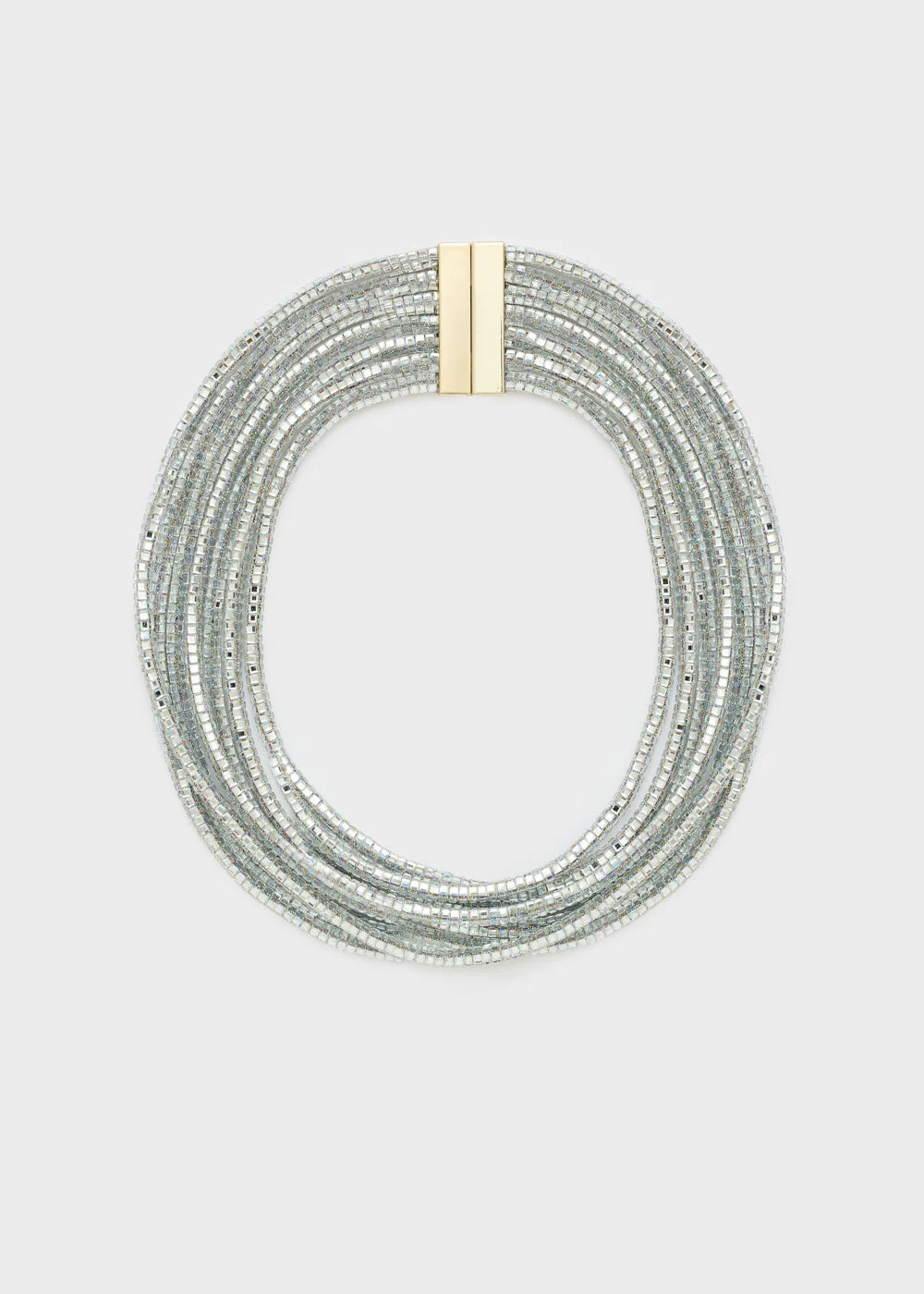 NALI - Collana MULTIFILO in strass donna