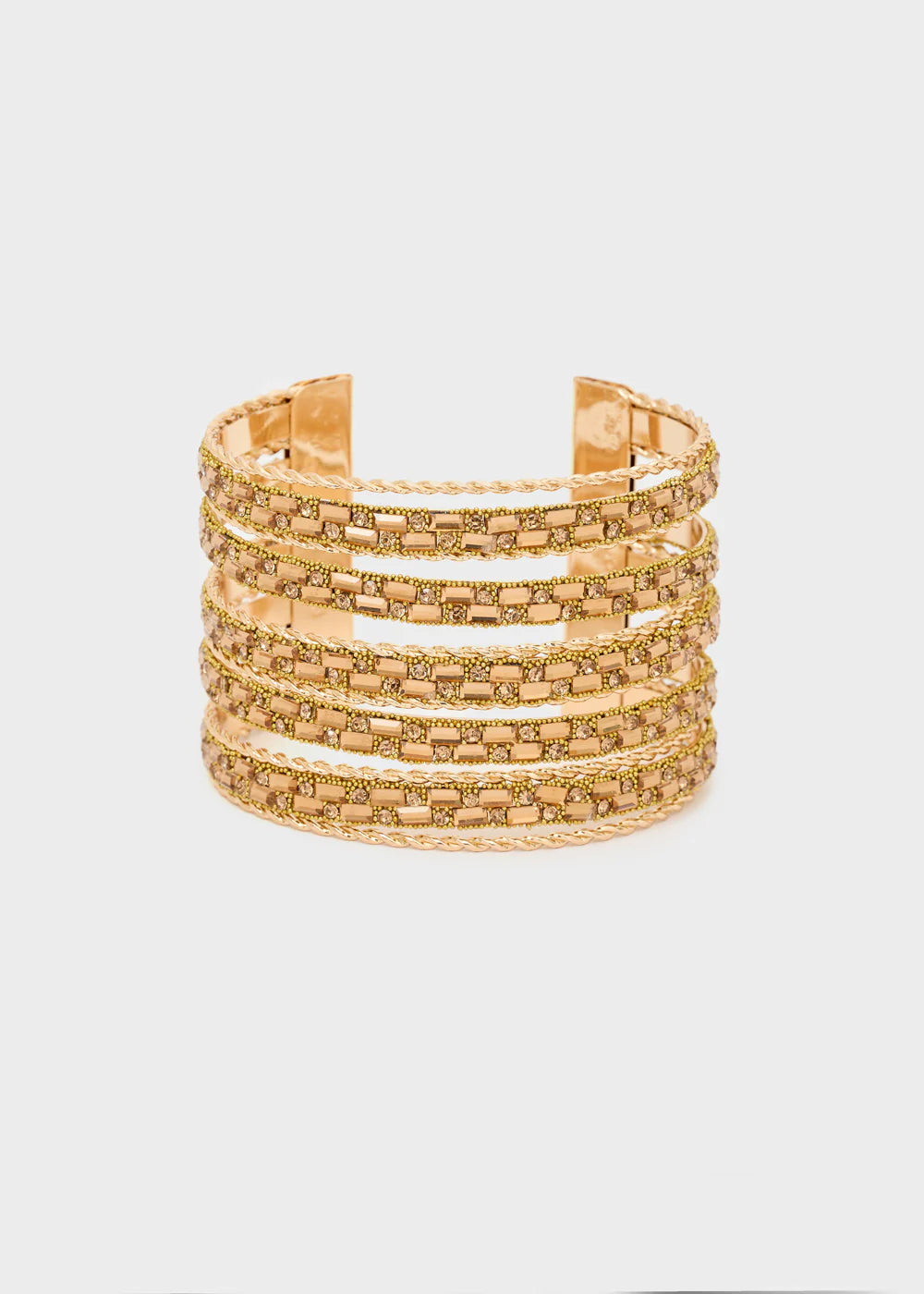 NALI - Bracciale MAIA aperto in strass donna