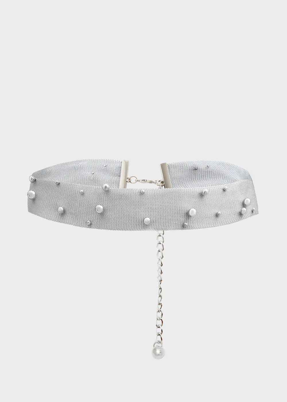 NALI - Cintura DAISY in tessuto lurex e borchie donna