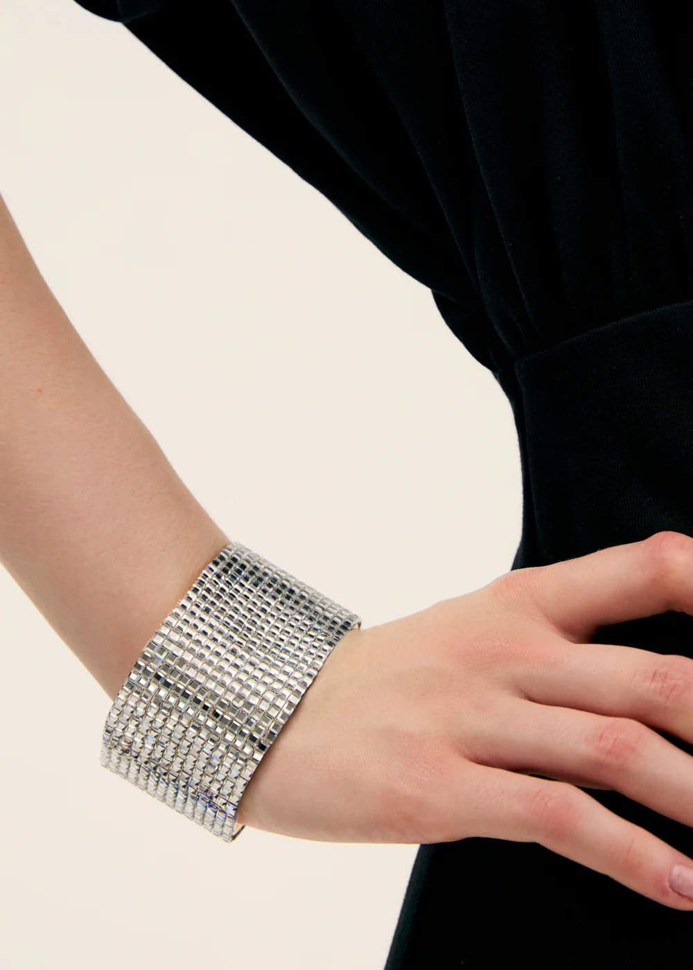 NALI - Bracciale BANGLE OVER in strass donna