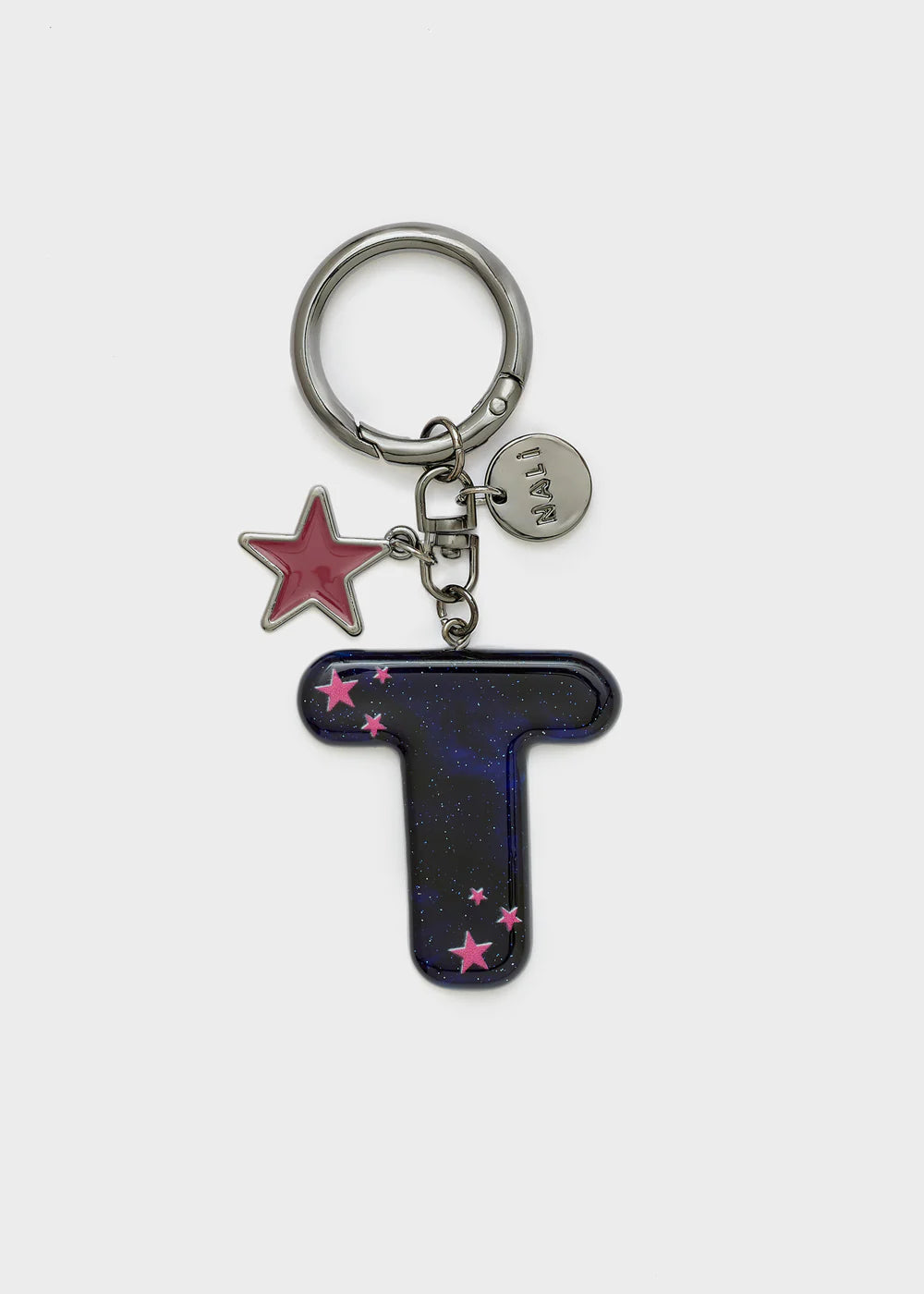 NALI - Portachiavi LETTERA con charms