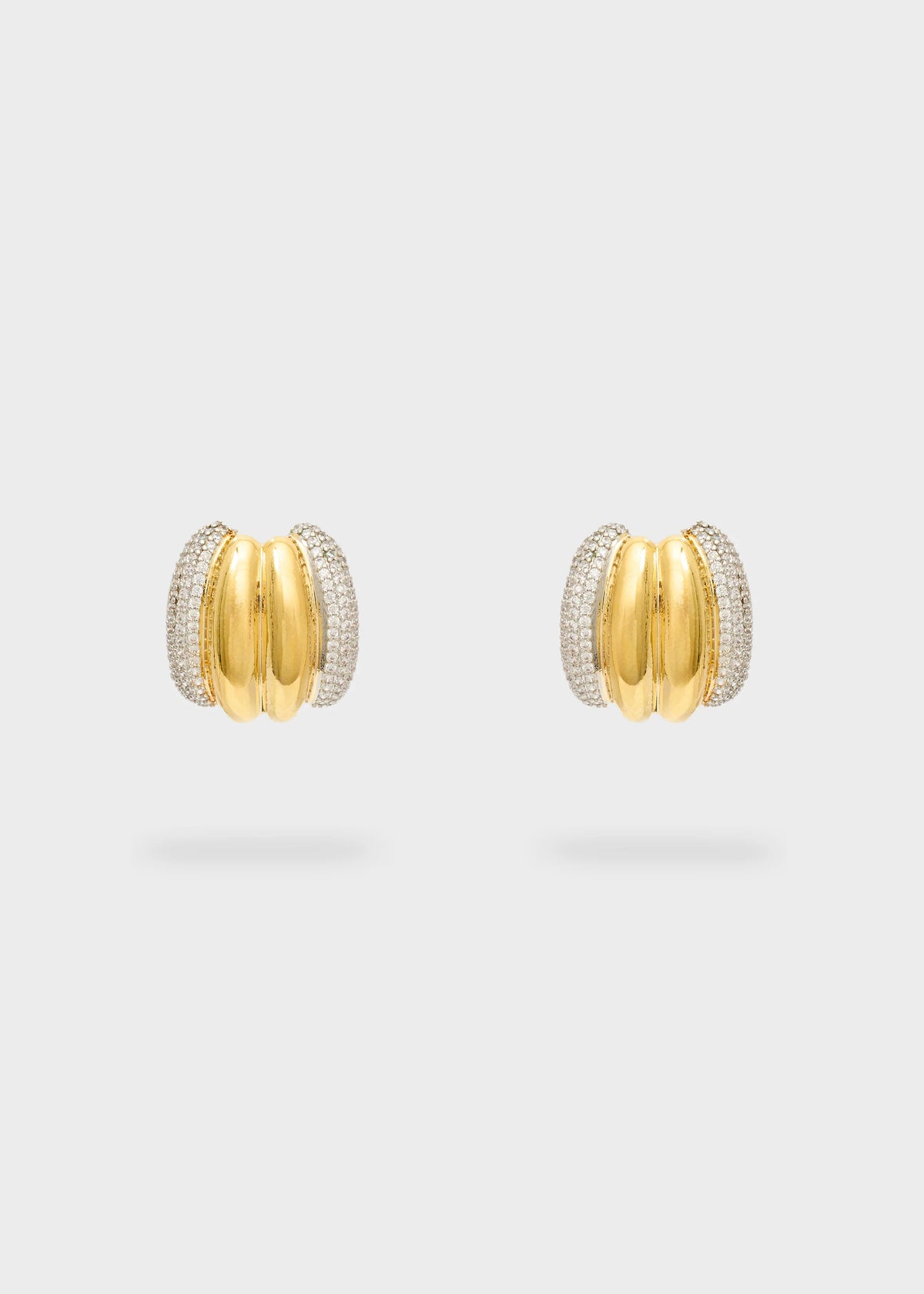 NALI - Orecchini MULTIFASCIA con zirconi