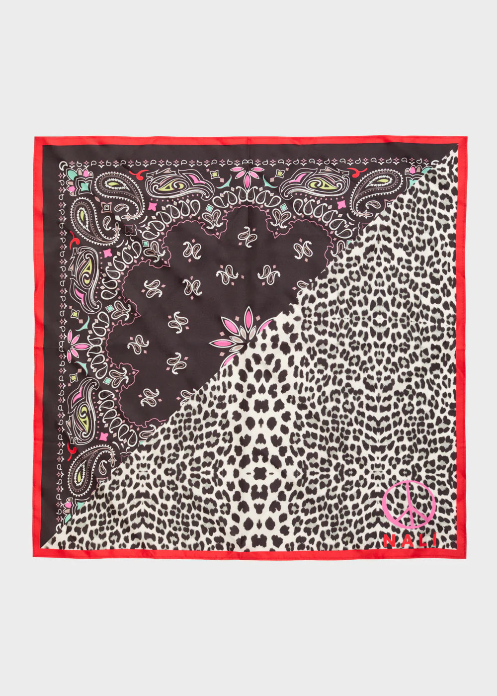 NALI - Foulard fantasia PAISLEY donna