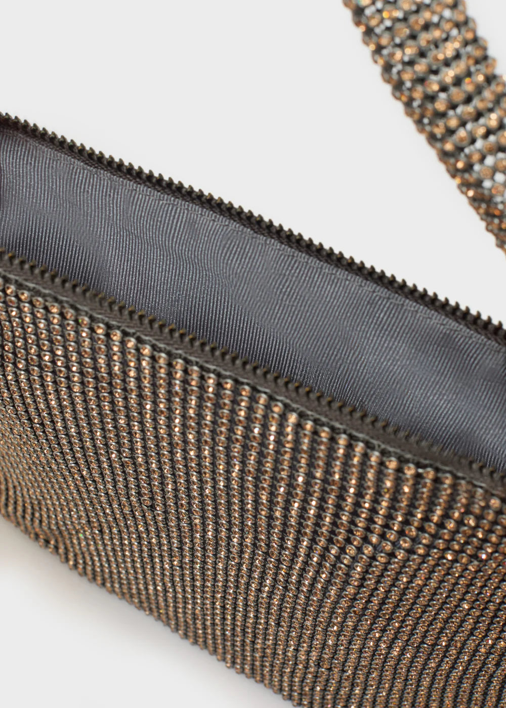 NALI - Borsa JACKIE a spalla in strass donna