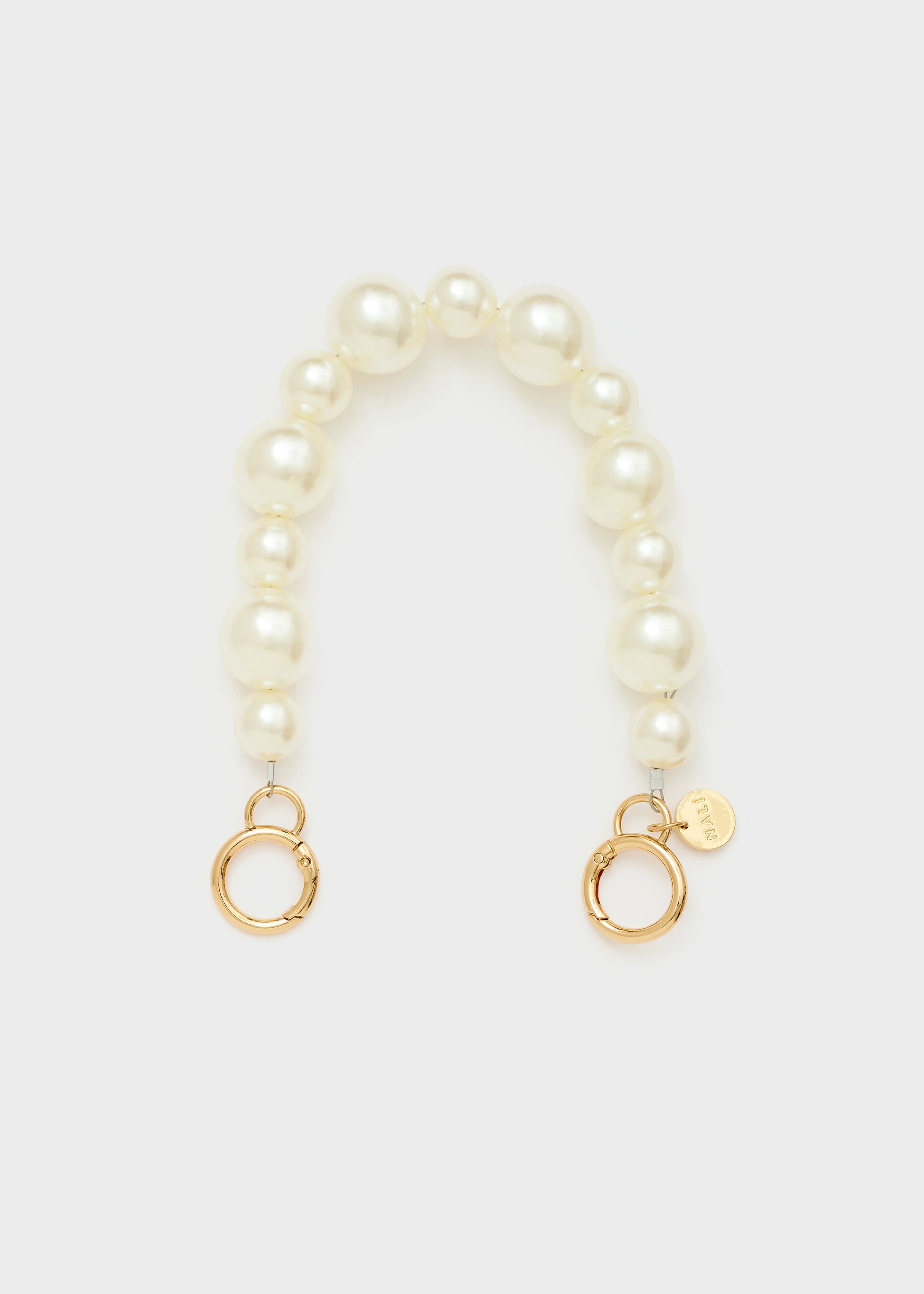 NALI - Tracolla/charms con PERLE