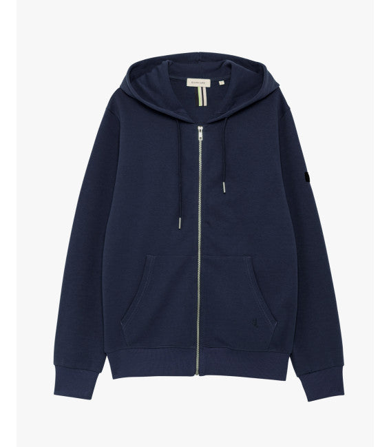 GIANNI LUPO - Felpa con zip e cappuccio uomo