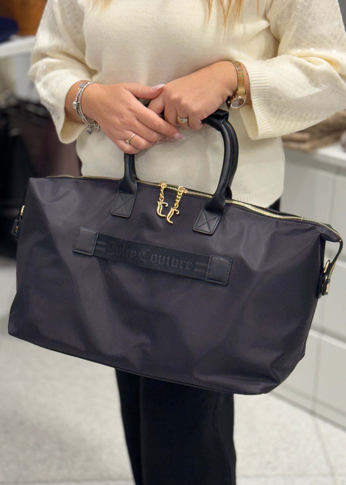 JUICY COUTURE - Borsa WEEKENDER in nylon