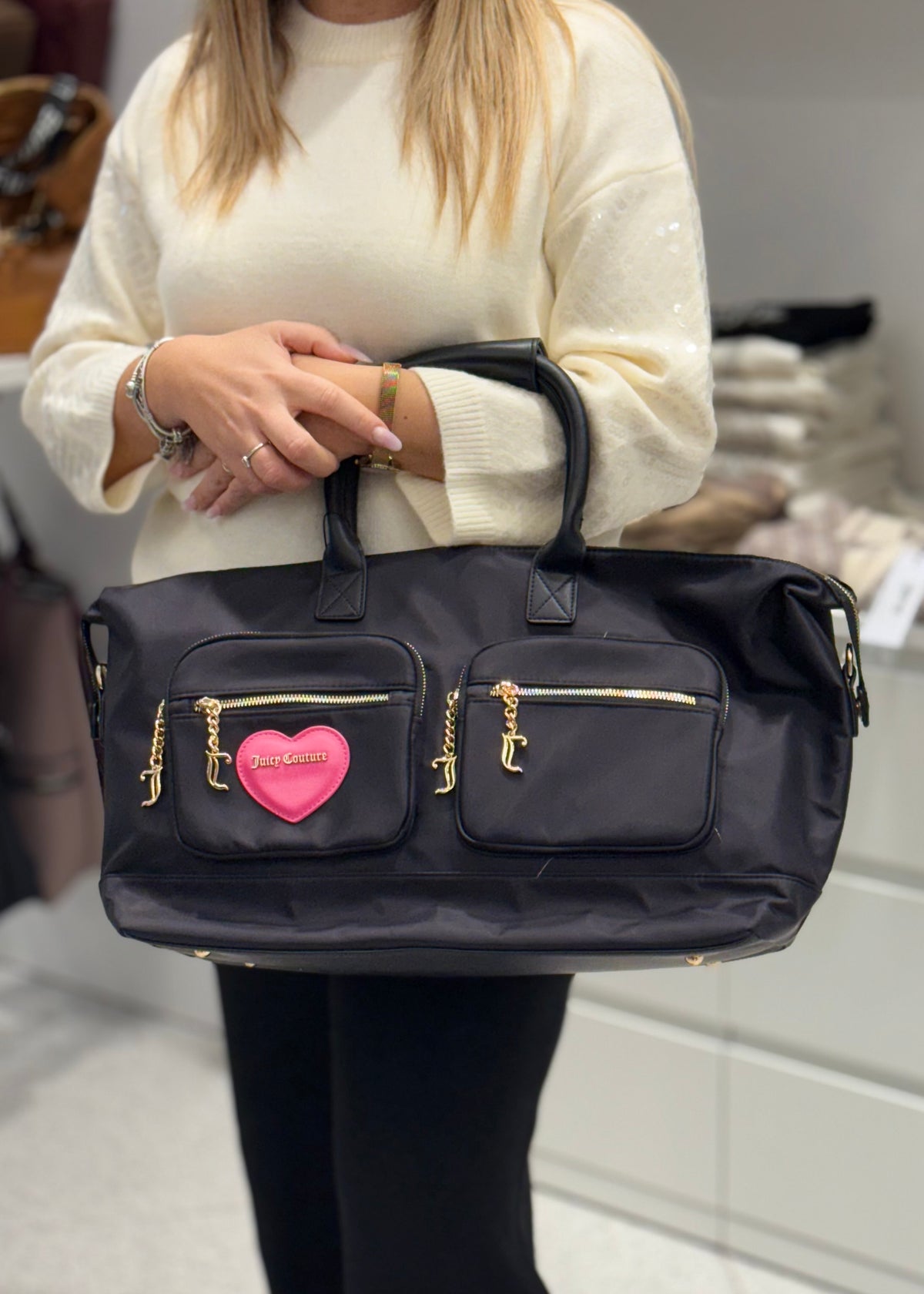 JUICY COUTURE - Borsa WEEKENDER in nylon