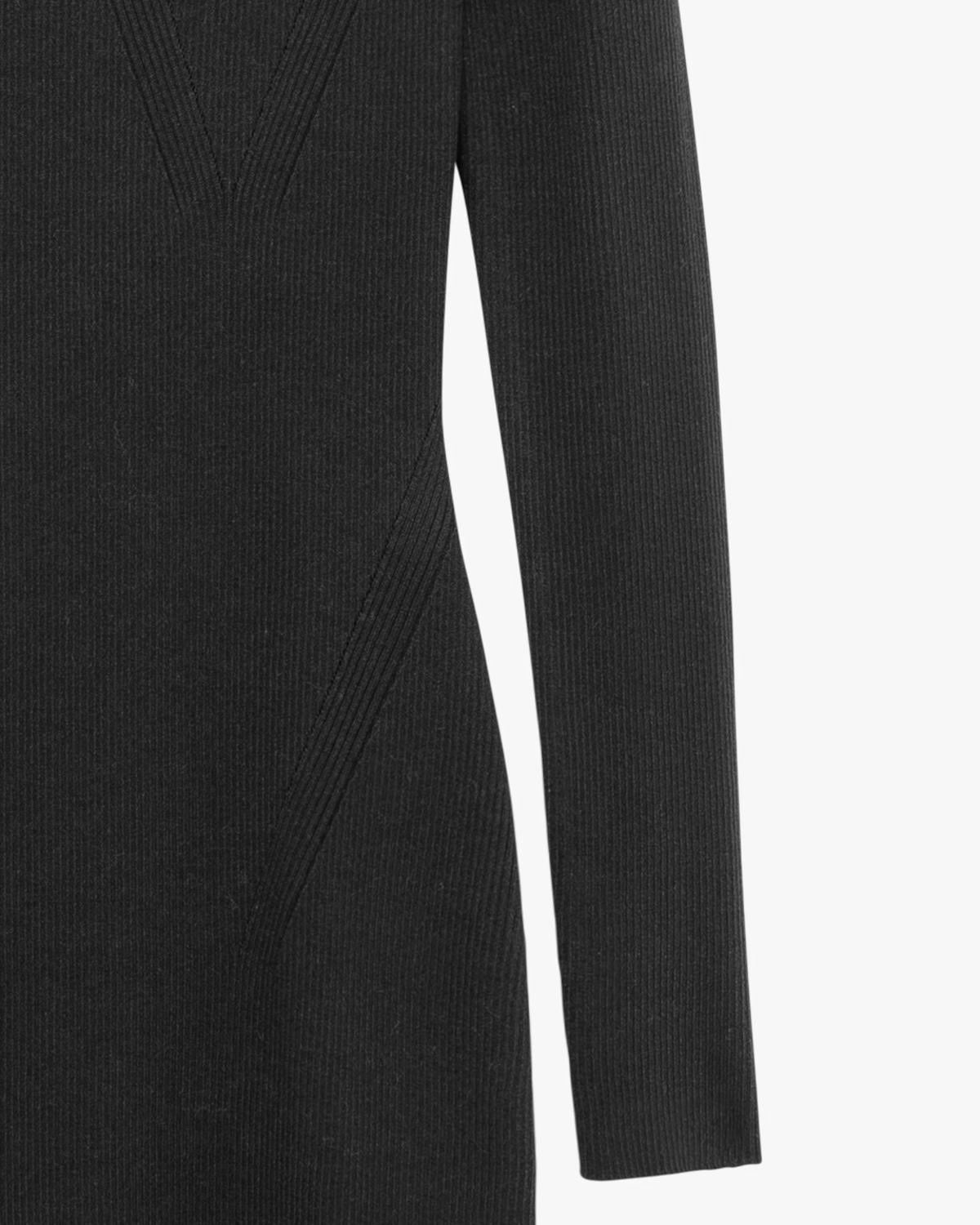 GL FOR HER - Vestito a costine in maglia donna