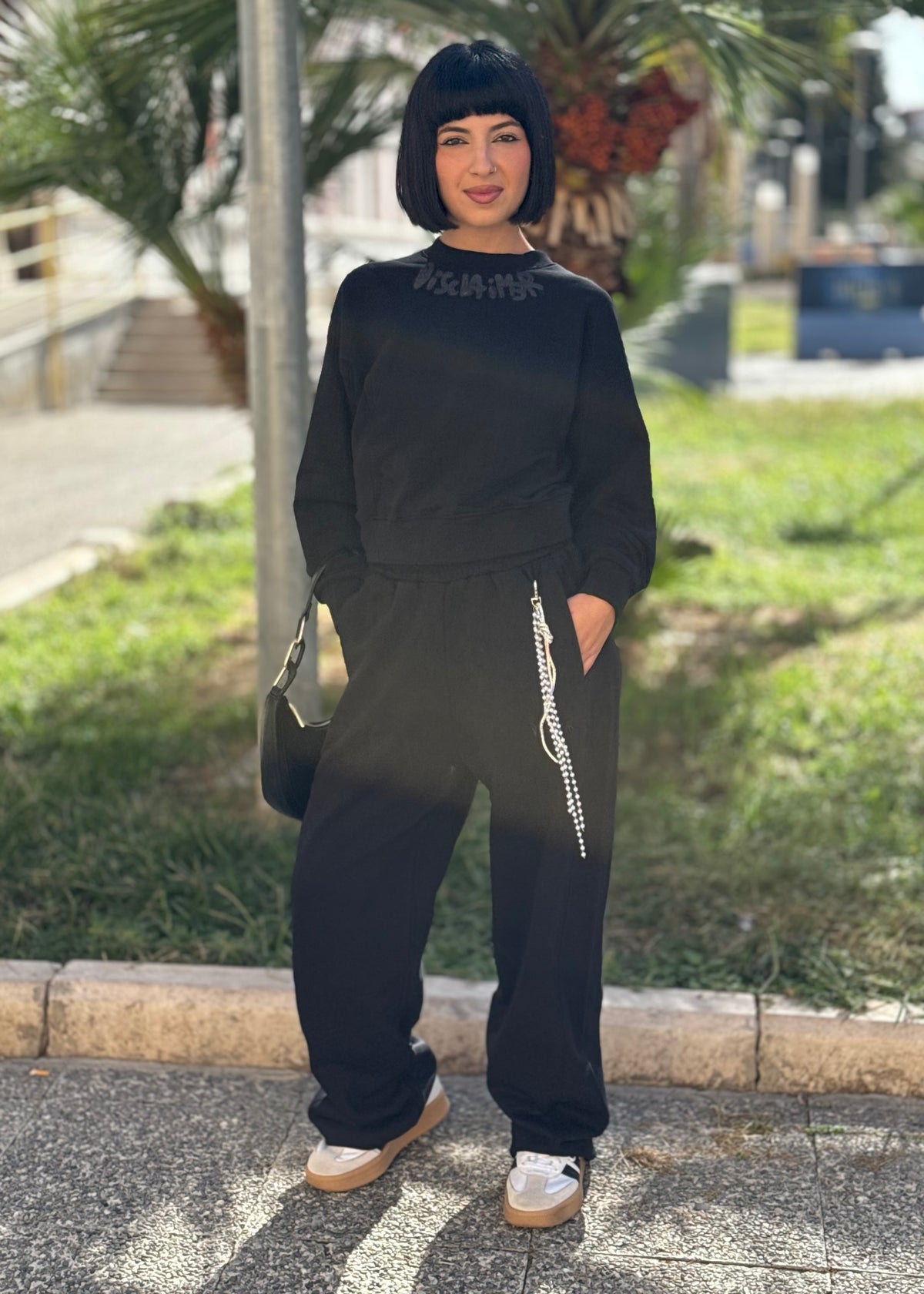 .DISCLAIMER - Felpa intrecci donna