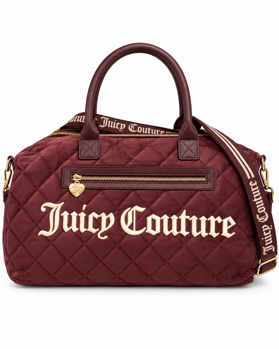 JUICY COUTURE - Borsa WEEKENDER in velluto