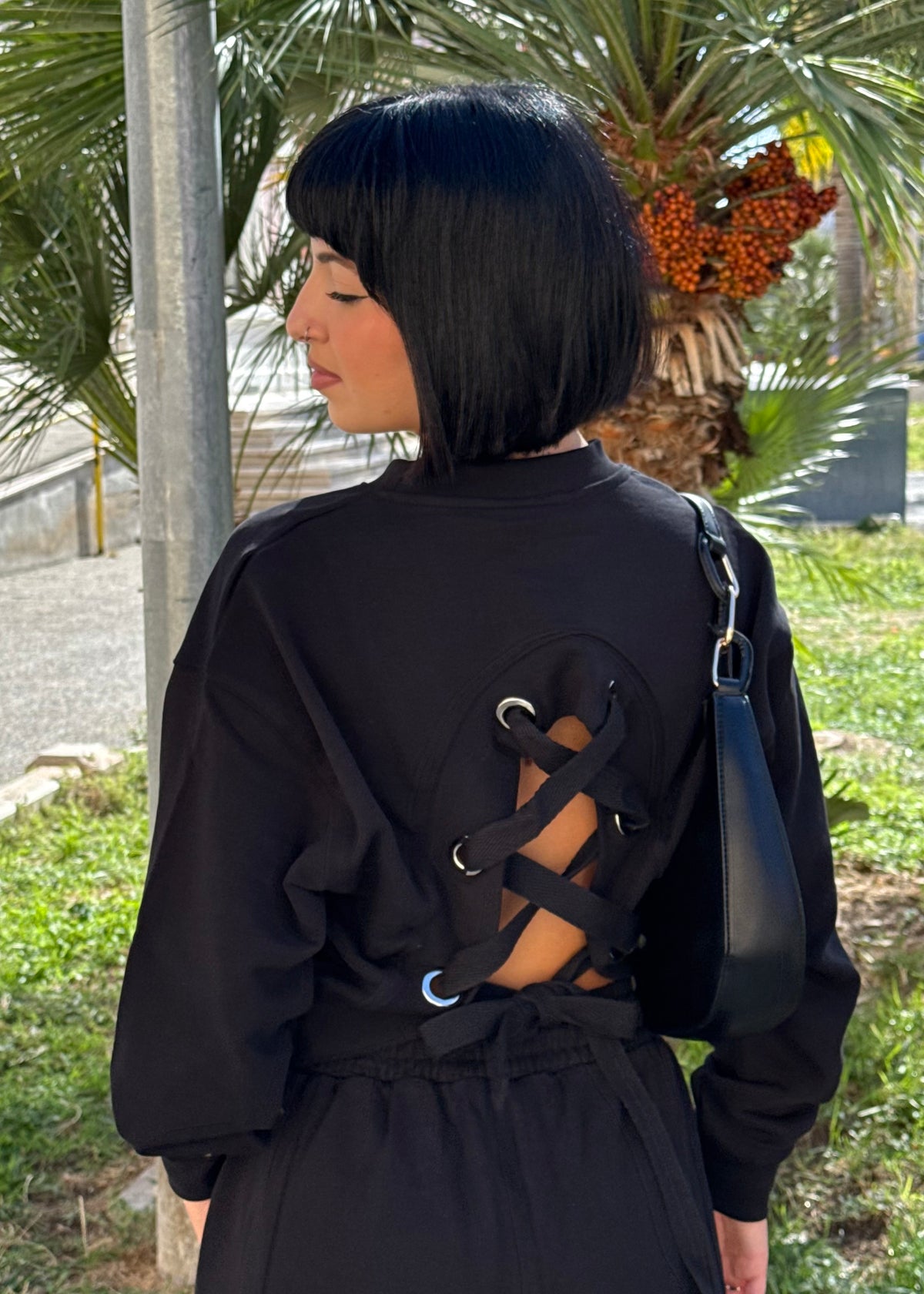 .DISCLAIMER - Felpa intrecci donna