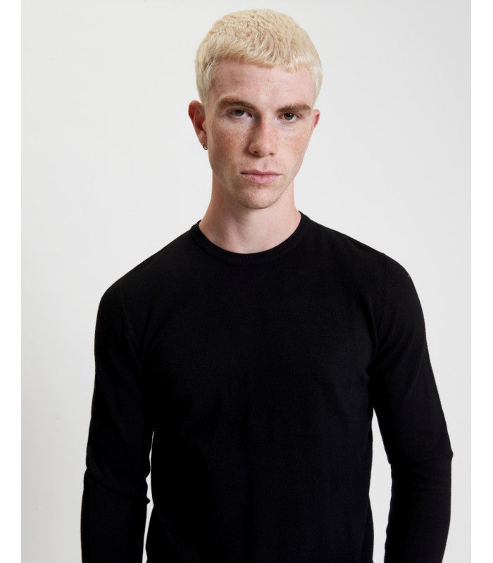 GIANNI LUPO - Maglioncino in lana rasata uomo