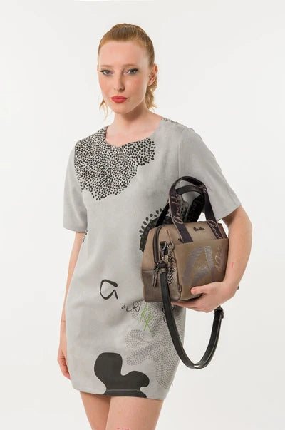 ANEKKE - Borsa con manico TAUPE