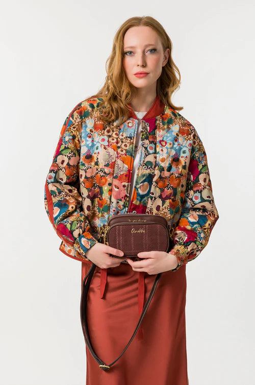 ANEKKE - Borsa a tracolla BURGUNDY