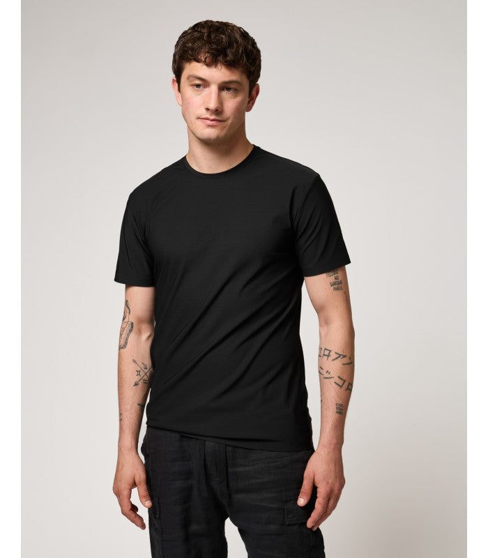 GIANNI LUPO - T-shirt in tessuto tecnico uomo