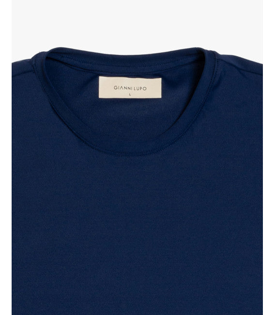 GIANNI LUPO - T-shirt in tessuto tecnico uomo