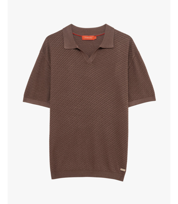 GIANNI LUPO - T-Shirt polo in filo uomo