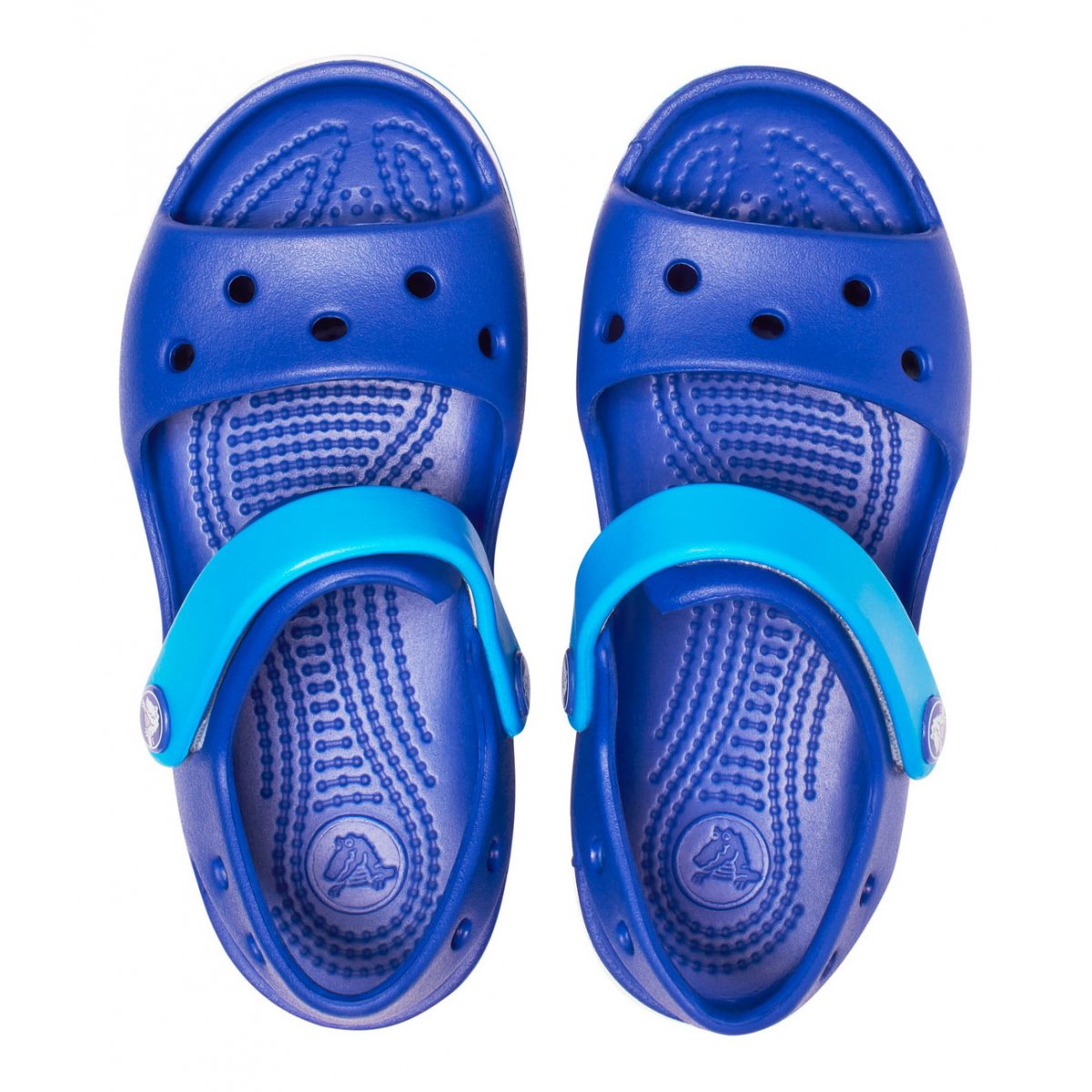 CROCS - Ciabattina blu e azzurra