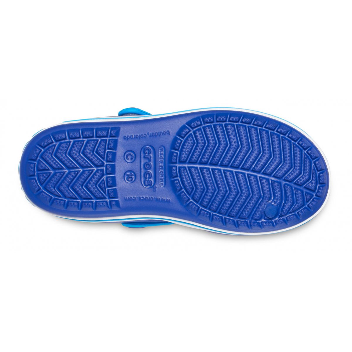 CROCS - Ciabattina blu e azzurra