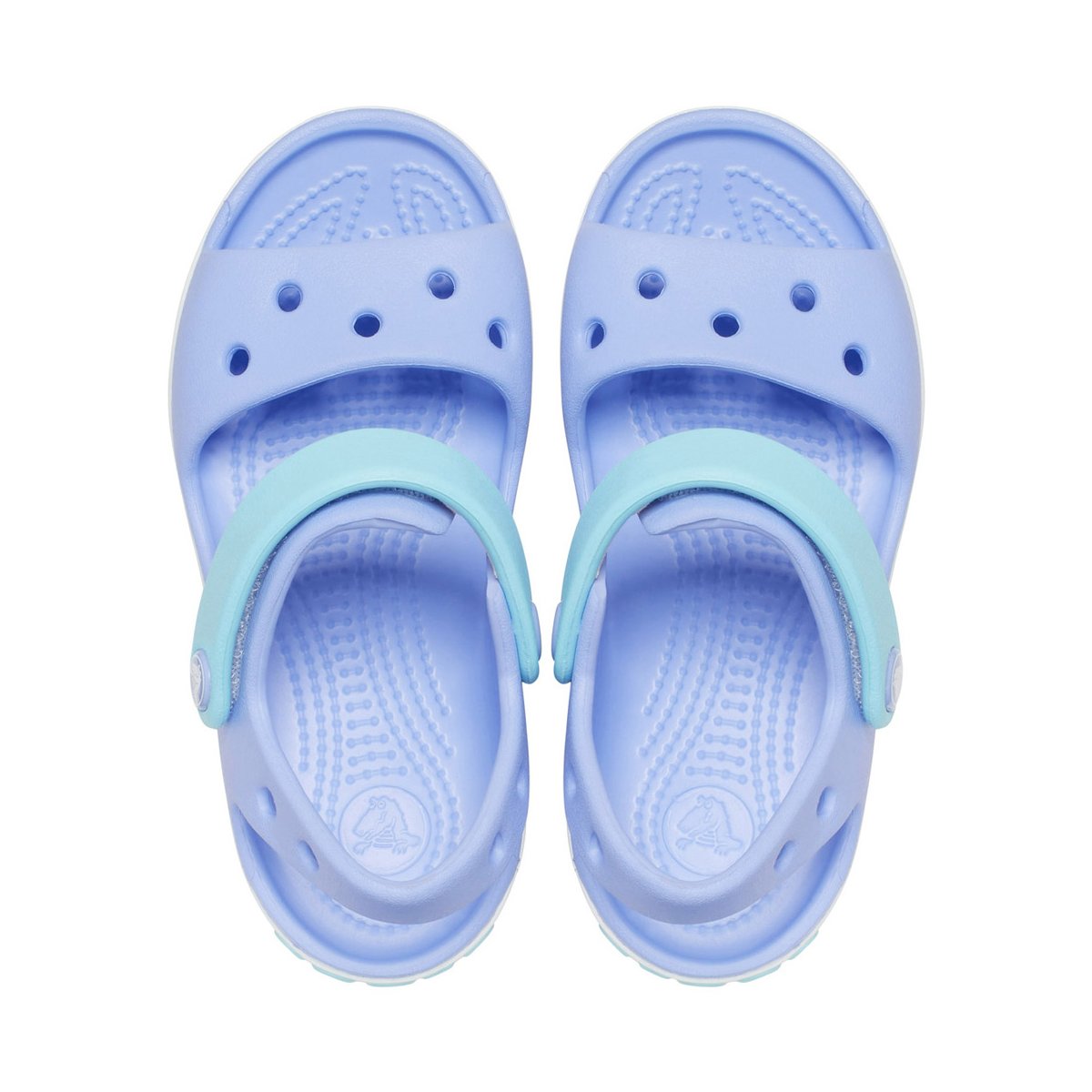 CROCS - Ciabattina lilla e azzurro